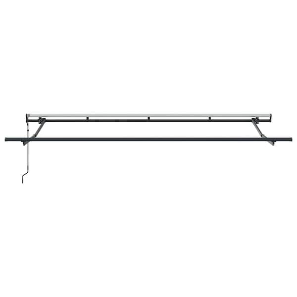 vidaXL Markiseramme Antrasitt 4 x 2 m Metall