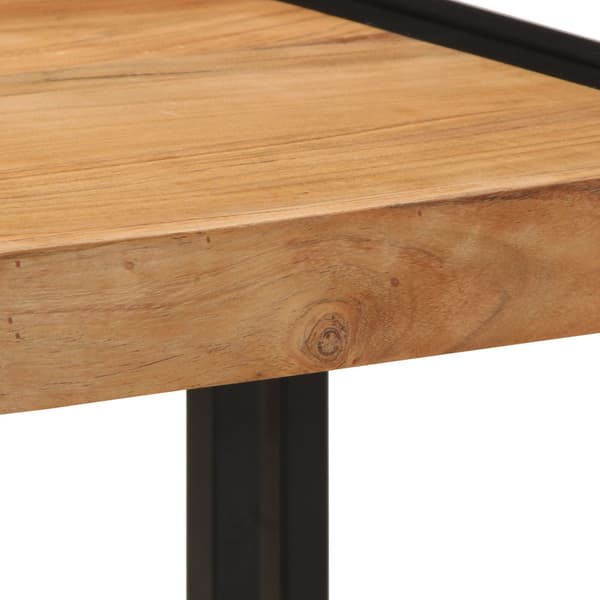 vidaXL Kaffebord Brun 40 x 40 x 38 cm Solid akasietre