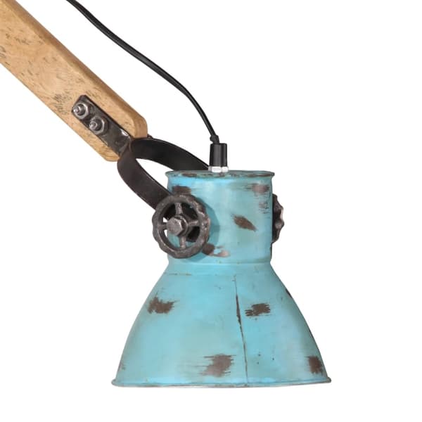 vidaXL Vegglampe 25 W denimblå 96x15x20 cm E27