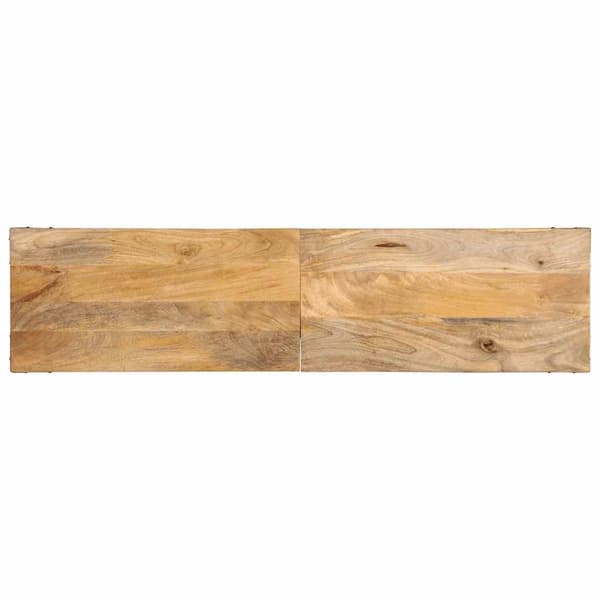 vidaXL Konsollbord 140x35x70 cm heltre mango