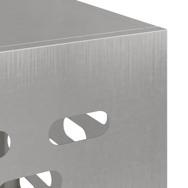 vidaXL Täckning för Luftkonditionering Silver 100 x 50 x 70 cm