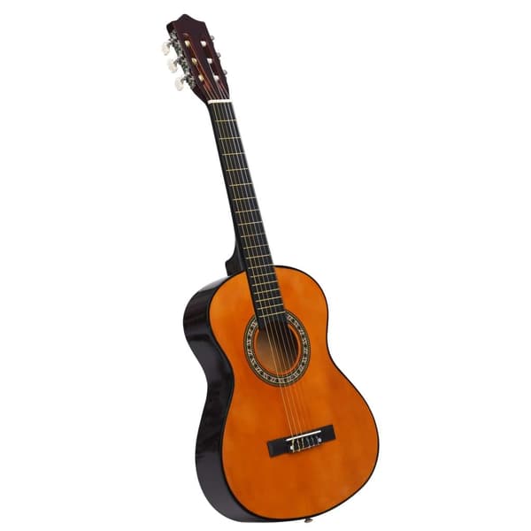 vidaXL Gitarr för nybörjare och barn klassisk 1/2 34" amerikansk lind