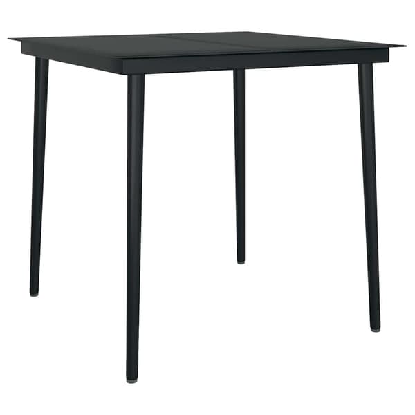 vidaXL Trädgårdsmatgrupp 3 delar brun polyrotting glas