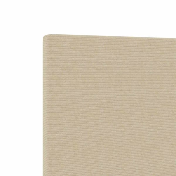 vidaXL LED Sänggavel Ljus Grågrön 80 cm Sammet