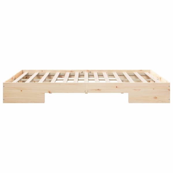 vidaXL Sengestamme Brun 140 x 200 cm