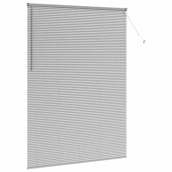 vidaXL Persienner Silver 220 x 160 cm Aluminium