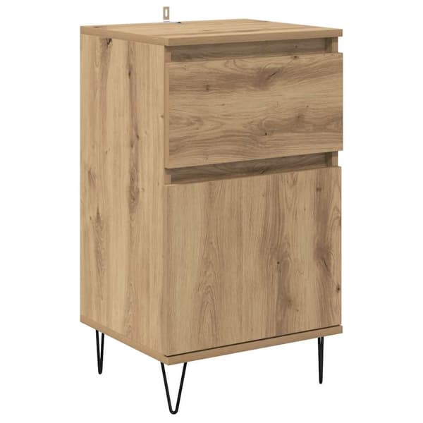 vidaXL Serviesskap artisan eik 35 x 40 x 70 cm Konstruert tre