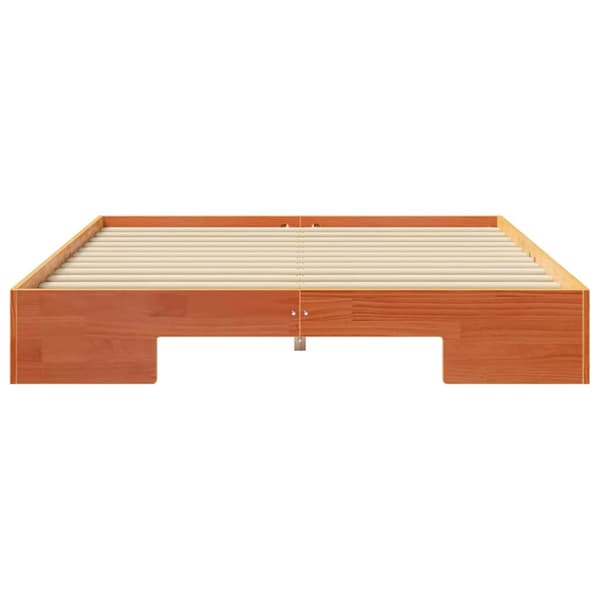 vidaXL Sengestamme Brun 160 x 200 cm
