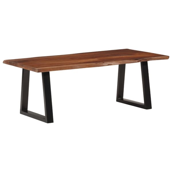vidaXL Sofabord honningbrun 110x55x40 cm heltre akasie