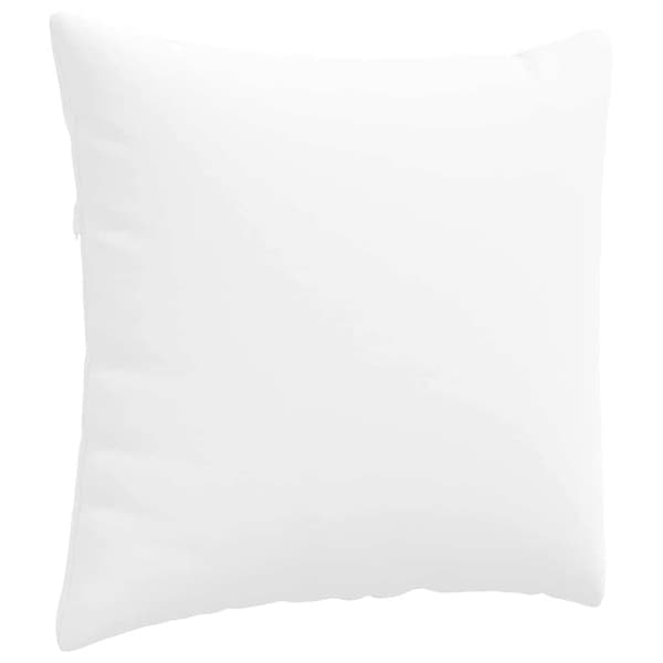 vidaXL Soffkuddar 2 st Vit 50 x 50 cm tyg