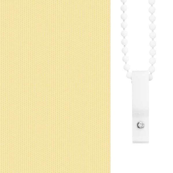 vidaXL Rullegardin lystette 45x150 cm stoff bredde 40,7 cm polyester
