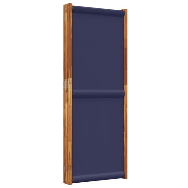 vidaXL Rumsavdelare 4 paneler mörkblå 280x180 cm