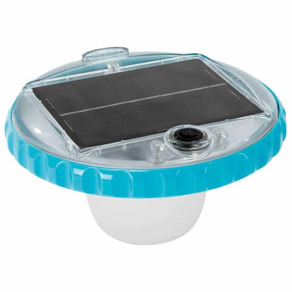 INTEX Soldriven LED poollampa