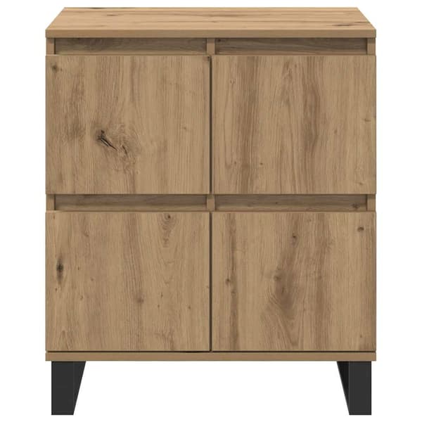 vidaXL Sideboard Artisan Ek 60 x 35 x 70 cm