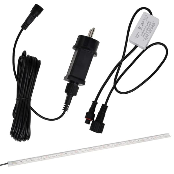 vidaXL Vattenfall med RGB LED akryl 108 cm