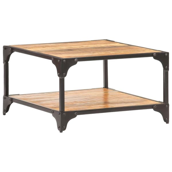vidaXL Sofabord 60x60x35 cm heltre mango change2