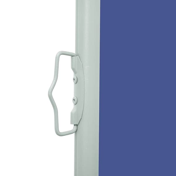 vidaXL Uttrekkbar sidemarkise 600x160 cm blå