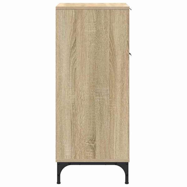 vidaXL Baderomsskap Sonoma eik 39.5 x 36 x 88 cm Konstruert tre