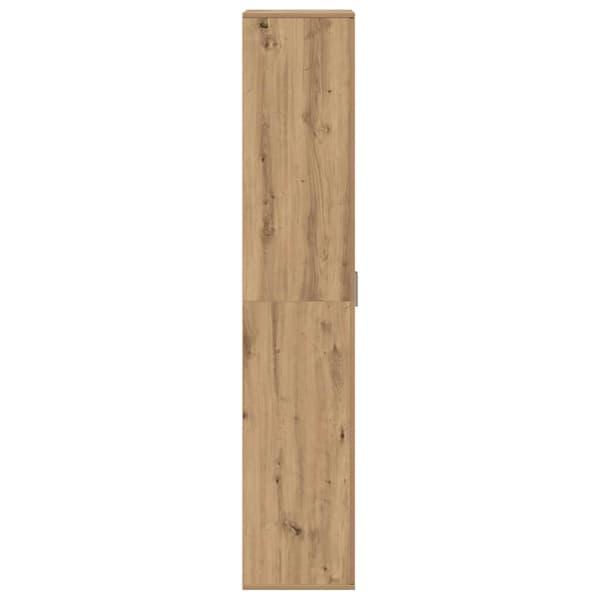 vidaXL Highboard artisan eik 60 x 35 x 180 cm Konstruert tre