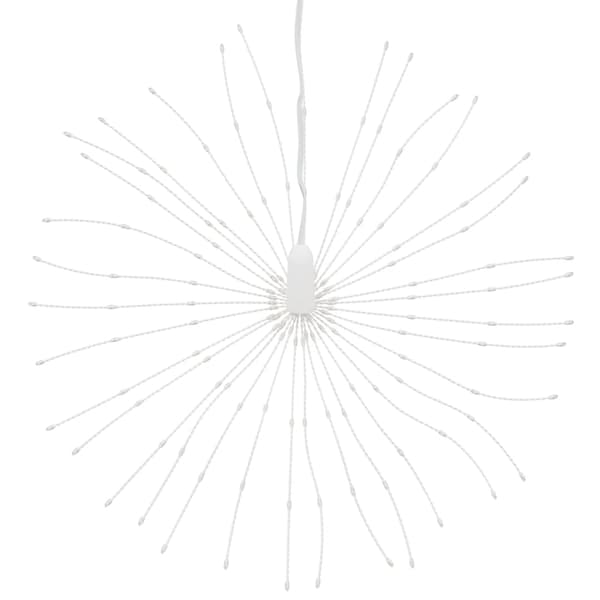 vidaXL Julestjernelys 140 LED 2 stk kaldhvit 17 cm