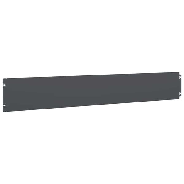 vidaXL Gjerdekant 50 stk. 15 x 103 cm Stål Antrasitt