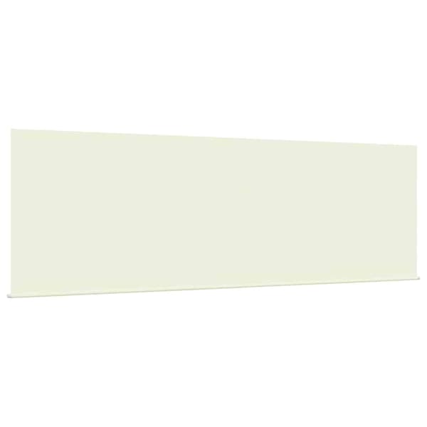 vidaXL Utfällbar markis Kräm 400 × 300 cm Polyester och aluminium