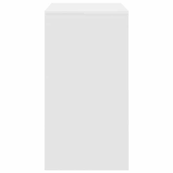 vidaXL Skrivebord Hvit 70 x 40 x 76 cm