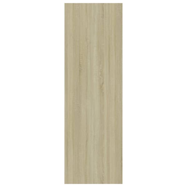 vidaXL Bokhylle sonoma eik 40x24x75 cm sponplate