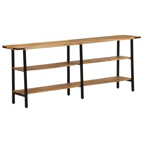 vidaXL Konsollbord 180x35x70 cm heltre mango
