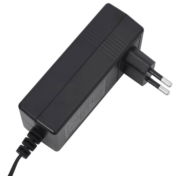 vidaXL Elektrisk massagefåtölj gräddvit konstläder