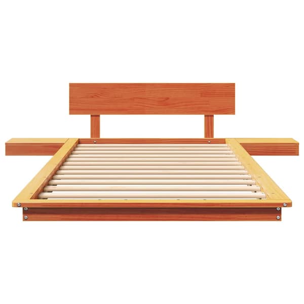 vidaXL Sengestamme Brun 80 x 200 cm tre