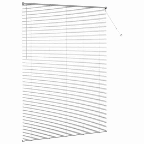 vidaXL Persienner Silver 220 x 155 cm Aluminium