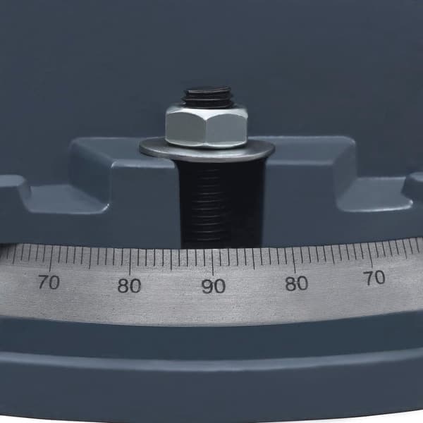 vidaXL Roterbart skruvstycke gjutjärn 160 mm