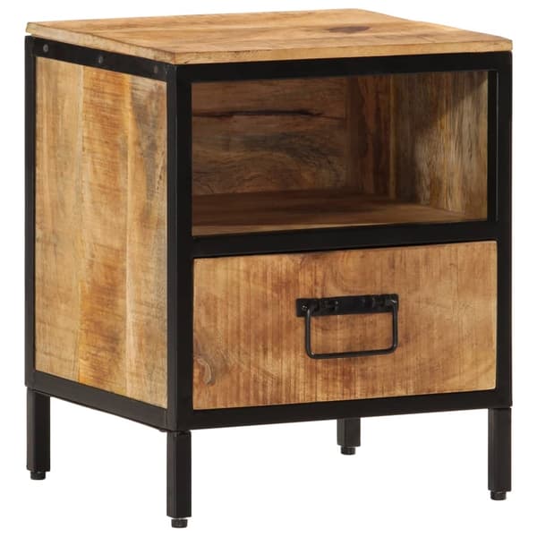 vidaXL Nattbord 40x35x50 heltre mango