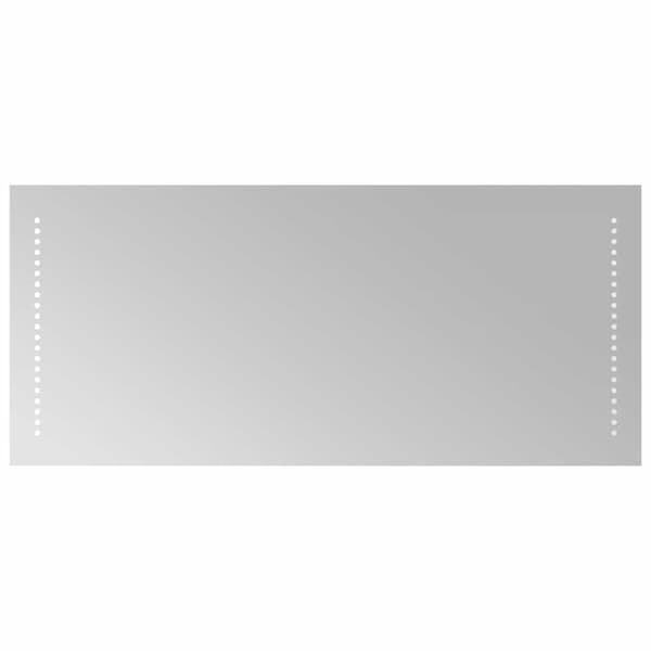 vidaXL Badrumsspegel LED 90x40 cm