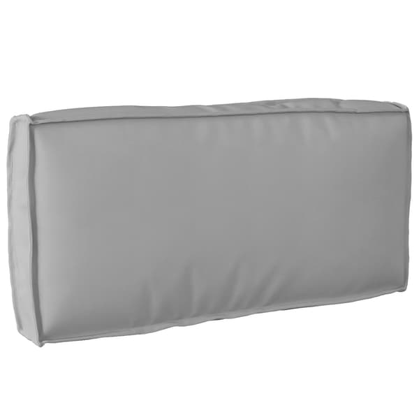vidaXL Pallkuddset 2 pcs Grå Oxford Tyg