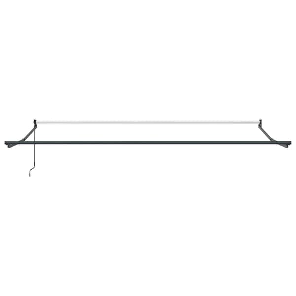 vidaXL Utfällbar markis Beige 400 × 300 cm Polyester och aluminium