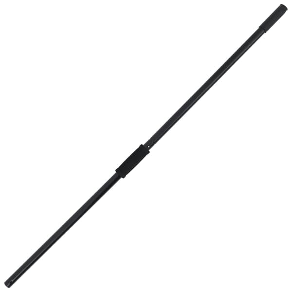 vidaXL Högaffel 18 horn svart stål