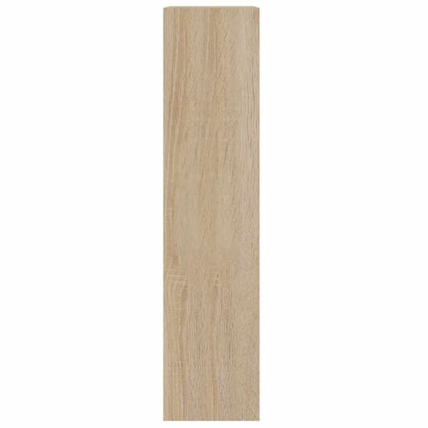 vidaXL Skoskap sonoma eik 63x24x103 cm konstruert tre