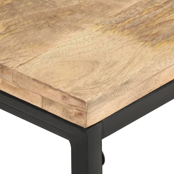 vidaXL Sofabord 110x60x35 cm heltre mango change2