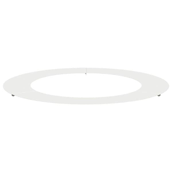 vidaXL passende for Flat Tre Ring Hvit Ø60 / 90 cm Stål