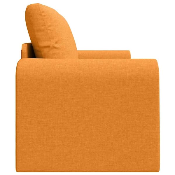 vidaXL Soffsäng 60cm Mörkgul tyg