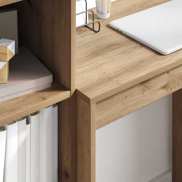 vidaXL Skrivebord Artisan Eik 70 x 40 x 76 cm