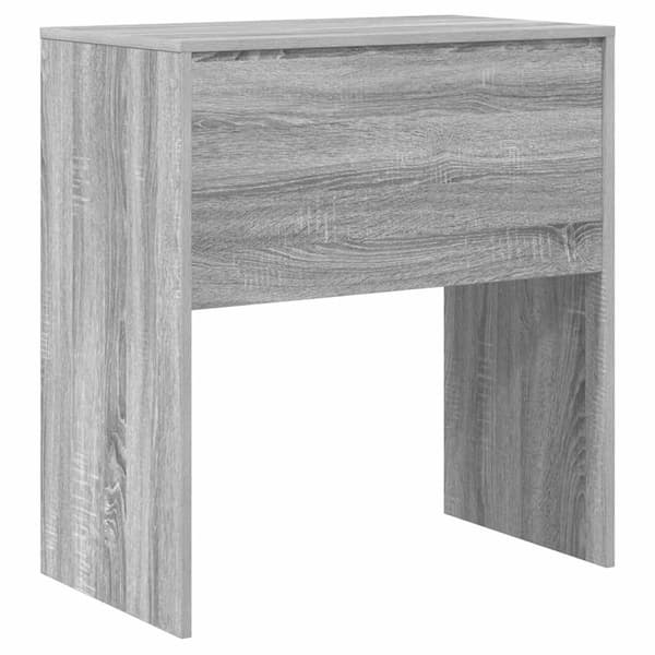 vidaXL Skrivebord Grå Sonoma 70 x 40 x 76 cm