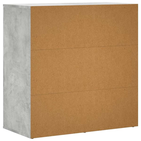 vidaXL Serviesskap 2 pcs Artisan Eik 79 x 38 x 80 cm Konstruert tre