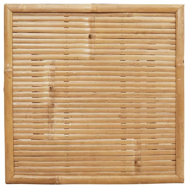 vidaXL Utebarbord kvadratiskt 55x55x100 cm bambu