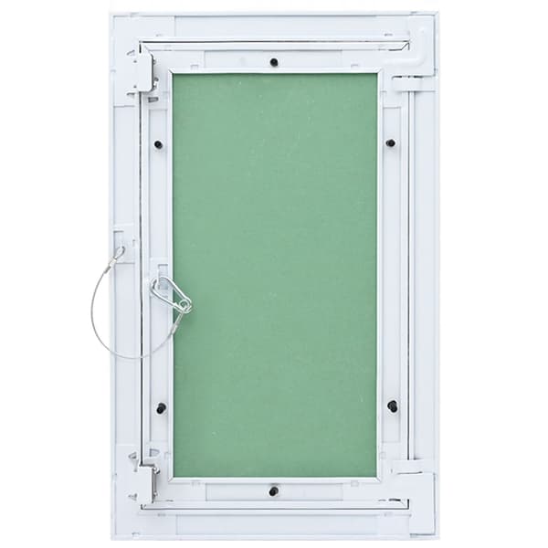 vidaXL Access Panel Grön, Silver Aluminium, Gips 450 x 300 x 12,5 mm