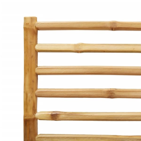 vidaXL Hopfällbara trädgårdsstolar 2 st 43x54x88 cm bambu