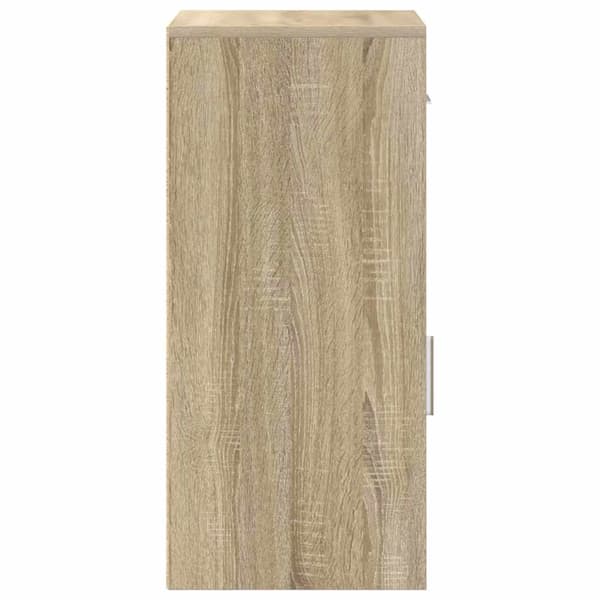 vidaXL Serviesskap Sonoma eik 38 x 34.5 x 75 cm Konstruert tre