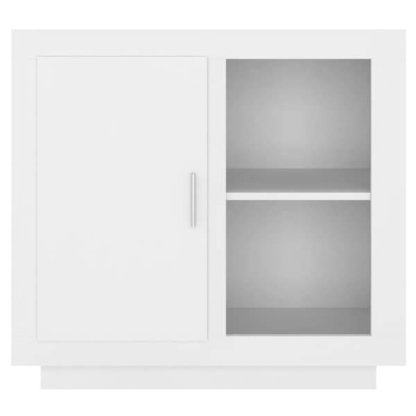 vidaXL Skänk vit 80x40x75 cm